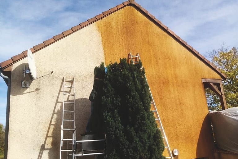nettoyage facade maison avec pulveryclean 1 768x512